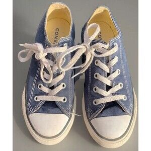 Converse All Star Low Chucks Unisex 1Y Blue Classic Shoes Timeless Casual